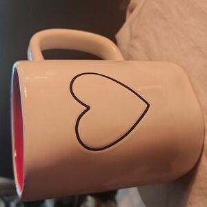 ❤️❤️NWOT Rae Dunn Double sided heart mug